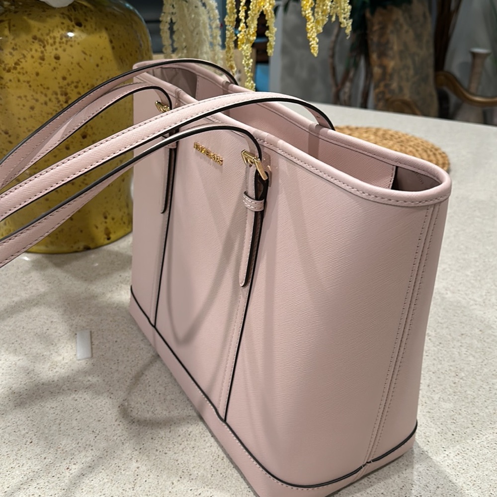 NWT Michael Kors Rose Color Tote - Picture 6 of 10